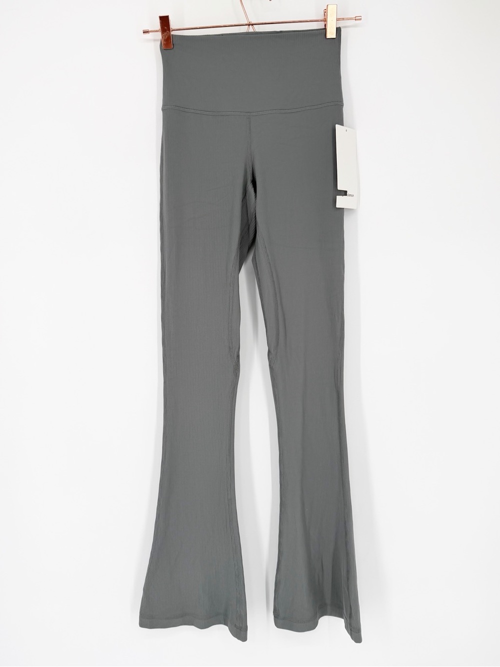 Lululemon Align High-Rise Ribbed Mini-Flare Pant Regular
Slate Gray size 4 NWT - Picture 2 of 6